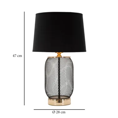 LAMPA STOŁOWA CHAINE 28x47 cm